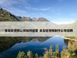 青岛短视频公司如何运营 青岛短视频制作公司招聘