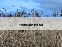 中国足球最近比赛新闻