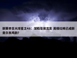 新赛季百大球星之48：深陷交易流言 英格拉姆已成新奥尔良鸡肋？