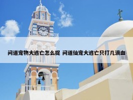 问道宠物大逃亡怎么捉 问道仙宠大逃亡只打几滴血