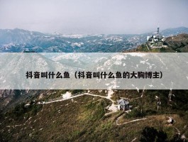 抖音叫什么鱼（抖音叫什么鱼的大胸博主）