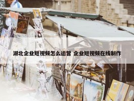 湖北企业短视频怎么运营 企业短视频在线制作