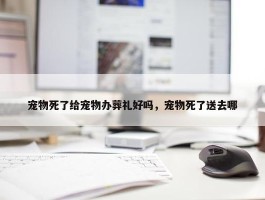 宠物死了给宠物办葬礼好吗，宠物死了送去哪