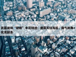 武磊谢场“硬刚”申花球迷：遭震天狂骂后，霸气跳舞+抚耳回击