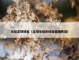 年轻足球球星（足球年轻的球星最强阵容）