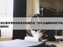 买红薯爷爷和狗发生的故事作文（为什么猫闻到你的气味就踩奶）