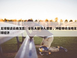 足球报谈云南玉昆：全队大部分人感冒，冲超带动当地足球经济