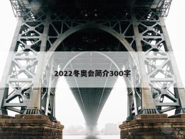 2022冬奥会简介300字