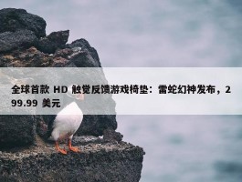 全球首款 HD 触觉反馈游戏椅垫：雷蛇幻神发布，299.99 美元