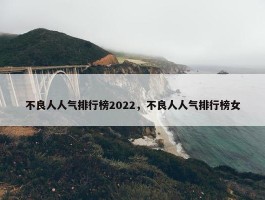 不良人人气排行榜2022，不良人人气排行榜女