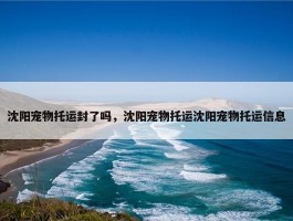 沈阳宠物托运封了吗，沈阳宠物托运沈阳宠物托运信息