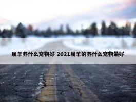 属羊养什么宠物好 2021属羊的养什么宠物最好