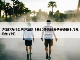 泸沽虾为什么叫泸沽虾（是90多元的兔子好还是十几元的兔子好）