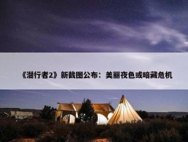 《潜行者2》新截图公布：美丽夜色或暗藏危机