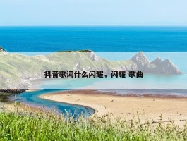 抖音歌词什么闪耀，闪耀 歌曲