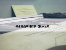 微水呢品牌排行榜（微水公司）