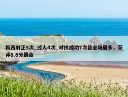 梅西射正5次_过人4次_对抗成功7次皆全场最多，获评8.6分最高