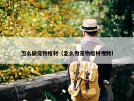 怎么做宠物棺材（怎么做宠物棺材视频）