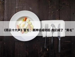 《燕云十六声》官方：黑神话成功后 我们成了“黄毛”