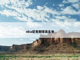 nba尼克斯球员名单