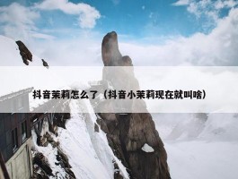 抖音茉莉怎么了（抖音小茉莉现在就叫啥）