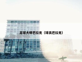 足球大师巴拉克（球员巴拉克）