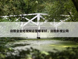 日照企业短视频运营哪家好，日照影视公司