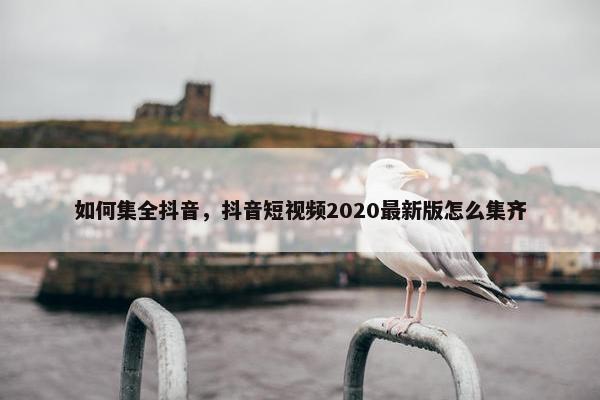 如何集全抖音，抖音短视频2020最新版怎么集齐