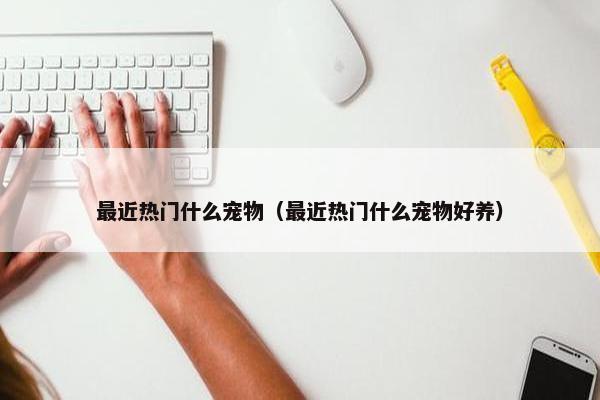 最近热门什么宠物（最近热门什么宠物好养）